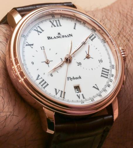 <b>Blancpain Villeret 脉搏计飞返计时腕表上手</b>